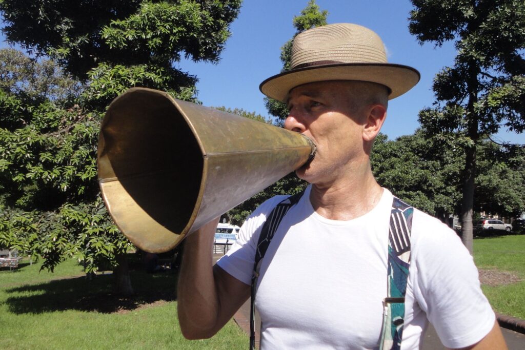 Man with a Megaphone